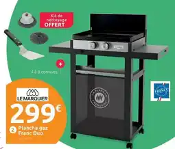 Mr Bricolage Plancha gaz franc duo offre
