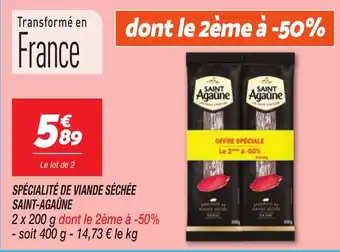 Netto Spécialité de viande séchée saint-agaûne offre