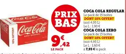 U Express Coca Cola Coca Cola Regular offre