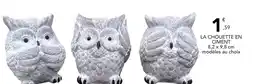 Stokomani La chouette en ciment offre
