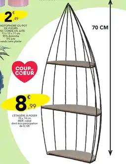 Stokomani L'étagère à poser offre