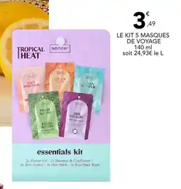 Stokomani Le kit 5 masques de voyage offre