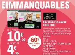 E.Leclerc Jardi Bouchées en sauce pour chat offre