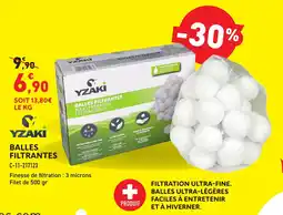 Cash Piscines Balles filtrantes offre