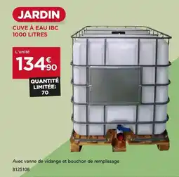 Gedimat Cuve Ă eau ibc offre