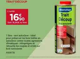 Gedimat Trait'découp offre