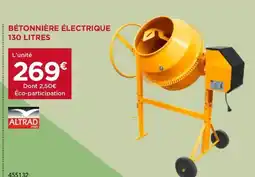 Gedimat Bétonnière électrique offre
