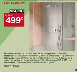 Gedimat Pack rapid box offre