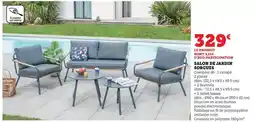 Hyper U Dim - salon de jardin offre