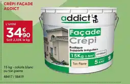 Gedimat ADDICT Crépi façade offre
