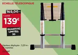 Gedimat Echelle télescopique offre