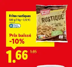Lidl Frites rustiques offre