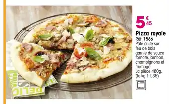 Croque Gel Pizza royale offre