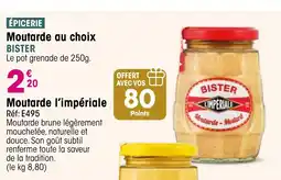 Croque Gel Moutarde l'impériale offre