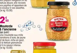 Croque Gel Moutarde à l'ancienne offre
