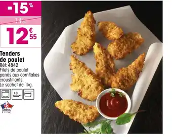 Croque Gel Tenders de poulet offre