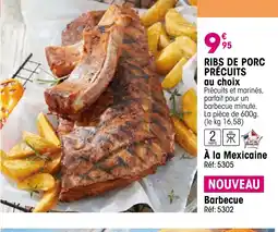 Croque Gel Ribs de porc précuits offre