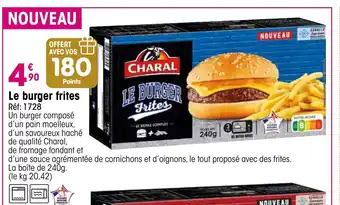 Croque Gel Le burger frites offre