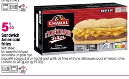 Croque Gel Sandwich Americain frites offre