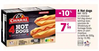 Croque Gel 4 Hot dogs offre