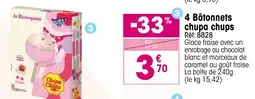 Croque Gel 4 Bâtonnets chupa chups offre