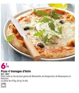 Croque Gel Pizza 4 fromages d'Italie offre
