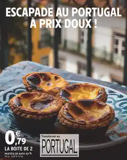 Intermarché Pastéis de nata x2 offre