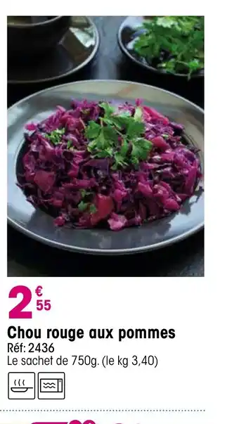 Croque Gel Chou rouge aux pommes offre