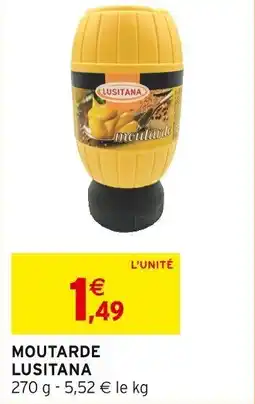 Intermarché Moutarde lusitana offre
