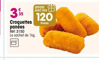 Croque Gel Croquettes panées offre