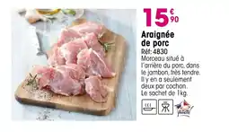 Croque Gel Araignée de porc offre