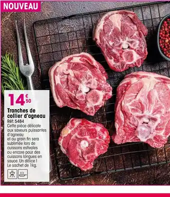 Croque Gel Tranches de collier d'agneau offre