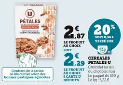 Super U Cereales petales u offre
