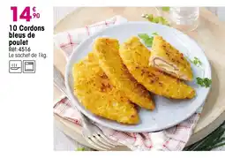 Croque Gel 10 Cordons bleus de poulet offre