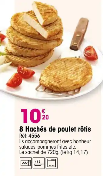 Croque Gel 8 Hachés de poulet rôtis offre
