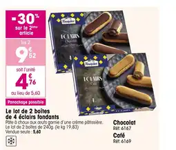 Croque Gel Le lot de 2 boîtes de 4 éclairs fondants offre