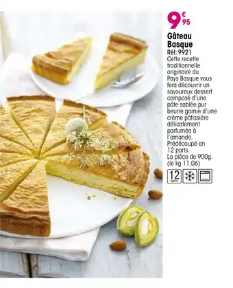 Croque Gel Gâteau Basque offre