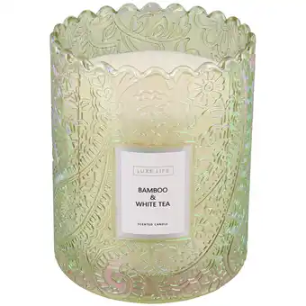 Action Luxe life bougie parfumée offre