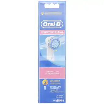 Action Têtes de brosses à dents électriques oral-b sensitive clean offre