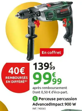 Mr Bricolage Bosch perceuse percussion advancedimpact offre
