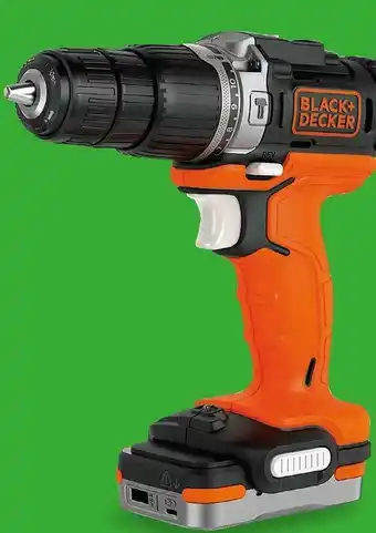Mr Bricolage Blackanddecker perceuse visseuse à percussion 12 v bdchd12s1a-qw offre