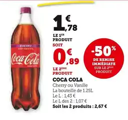 Super U Coca cola offre