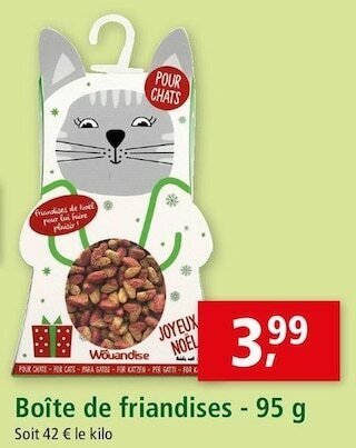 Maxi Zoo Boîte de friandises offre