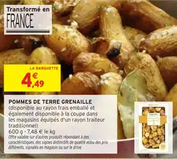 Intermarché Pommes de terre grenaille offre