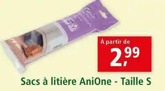 Maxi Zoo Sacs à litière anione - taille s offre