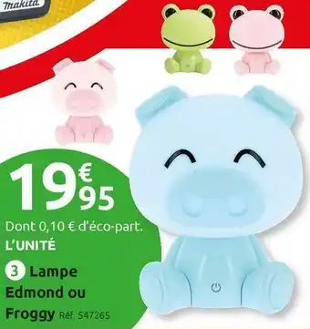 Mr Bricolage Lampe edmond offre