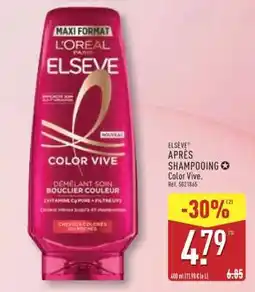 ALDI Elseve après-shampooing color vive offre