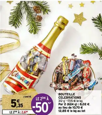 Intermarché Bouteille celebrations offre