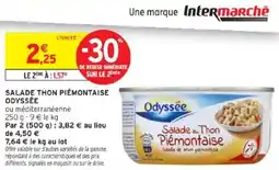 Intermarché Salade thon piémontaise odyssée offre