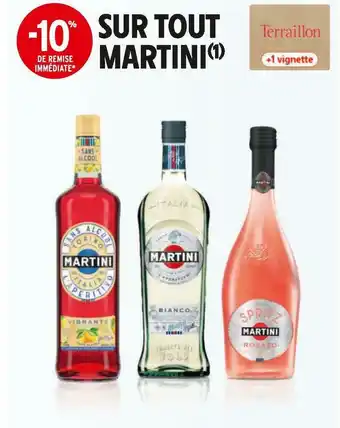 Intermarché Martini bon plan sur tout martini offre